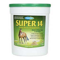Super 14 Healthy Skin and Coat Supplement for Horses  Farnam